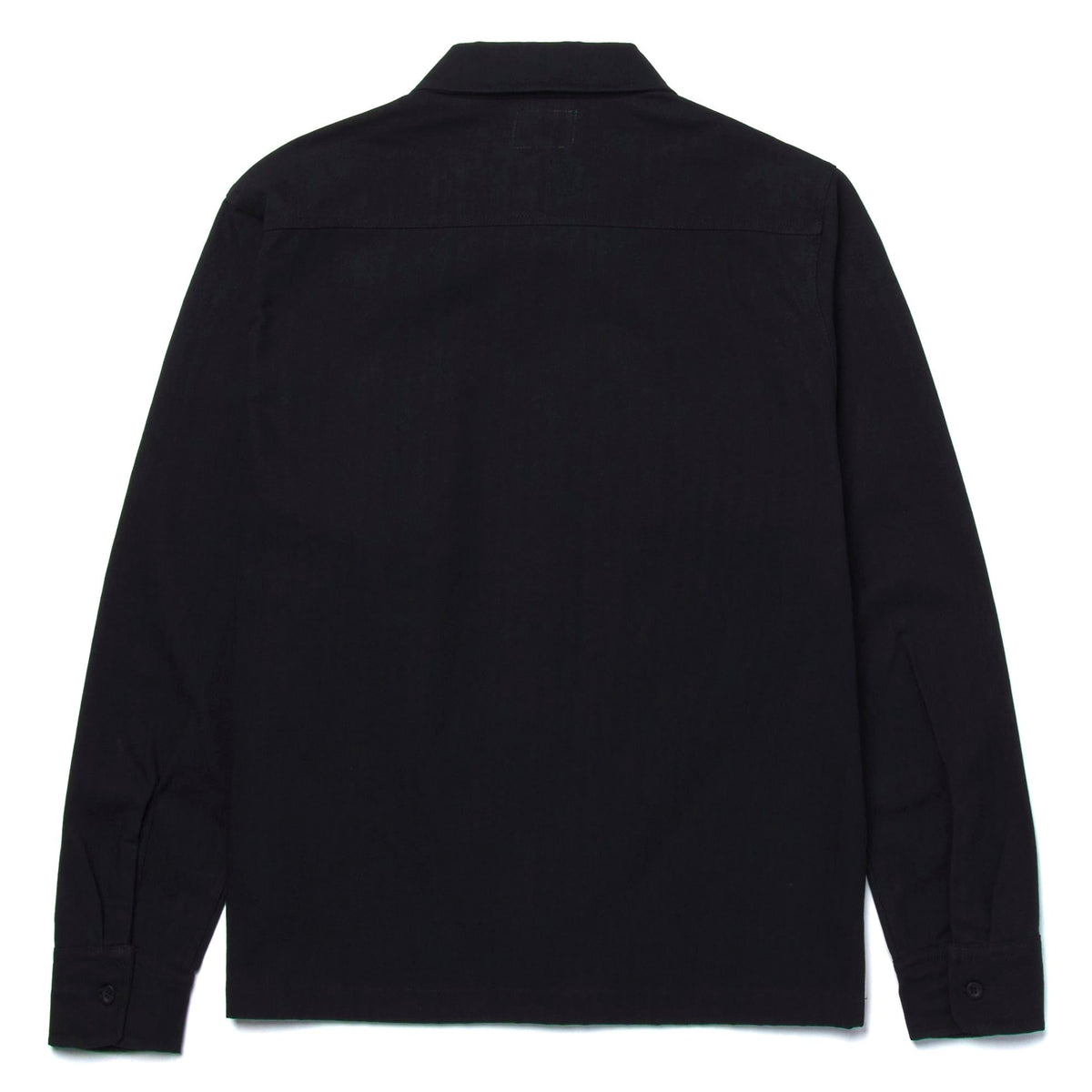 HUF Split Zip Work Shirt - Black