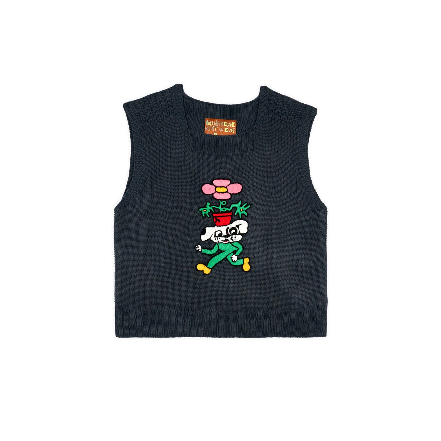 Brain Dead Square Neck Vest - Slate