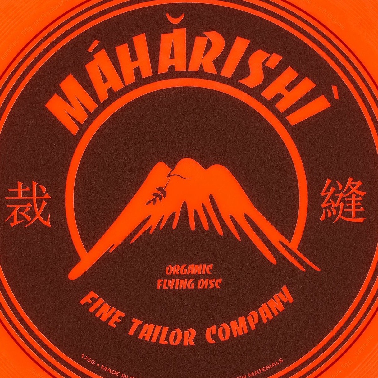 Maharishi MTC Organic Flying Disc - Orange