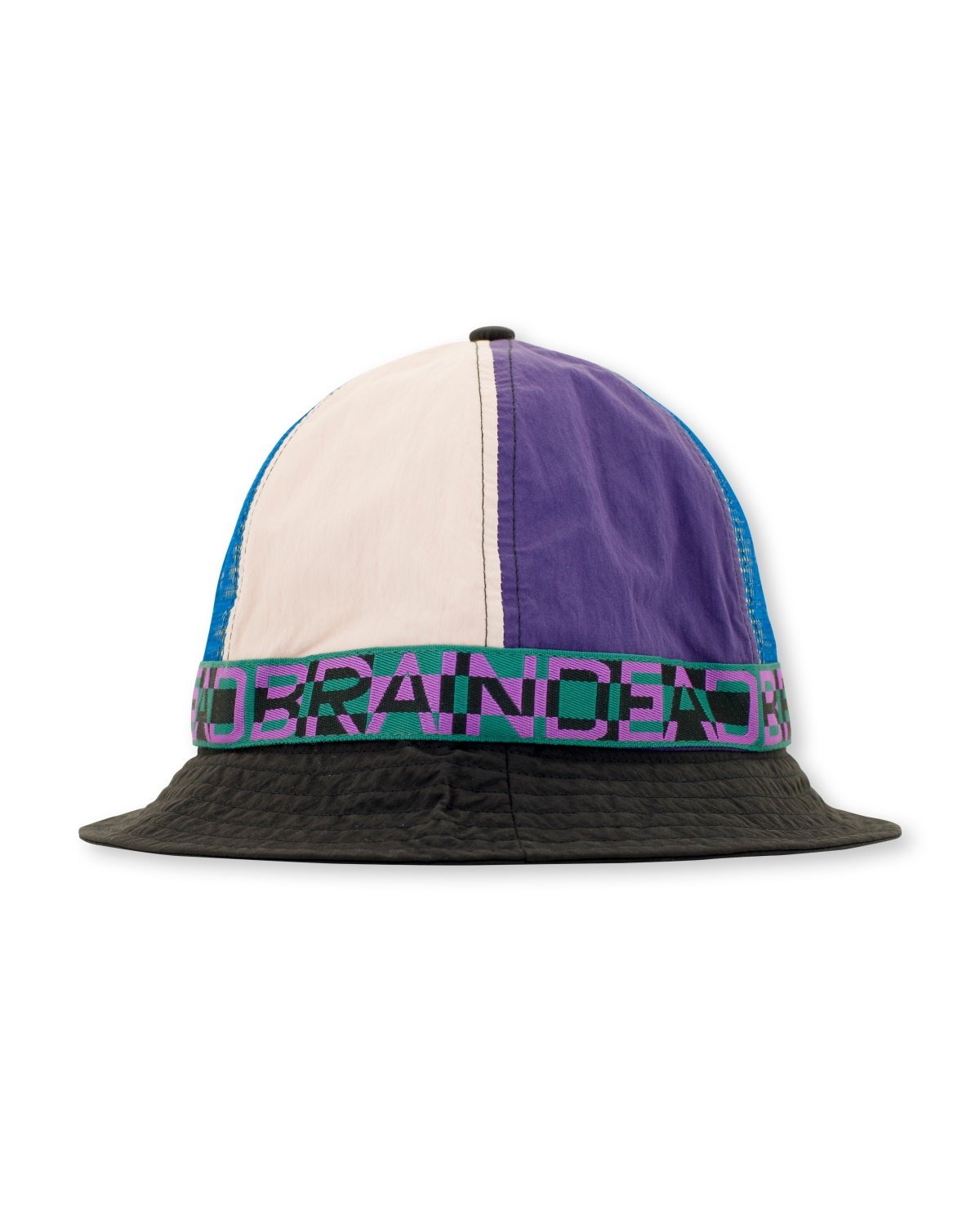 Brain Dead Nigel Colour Bell Bucket Hat - Black