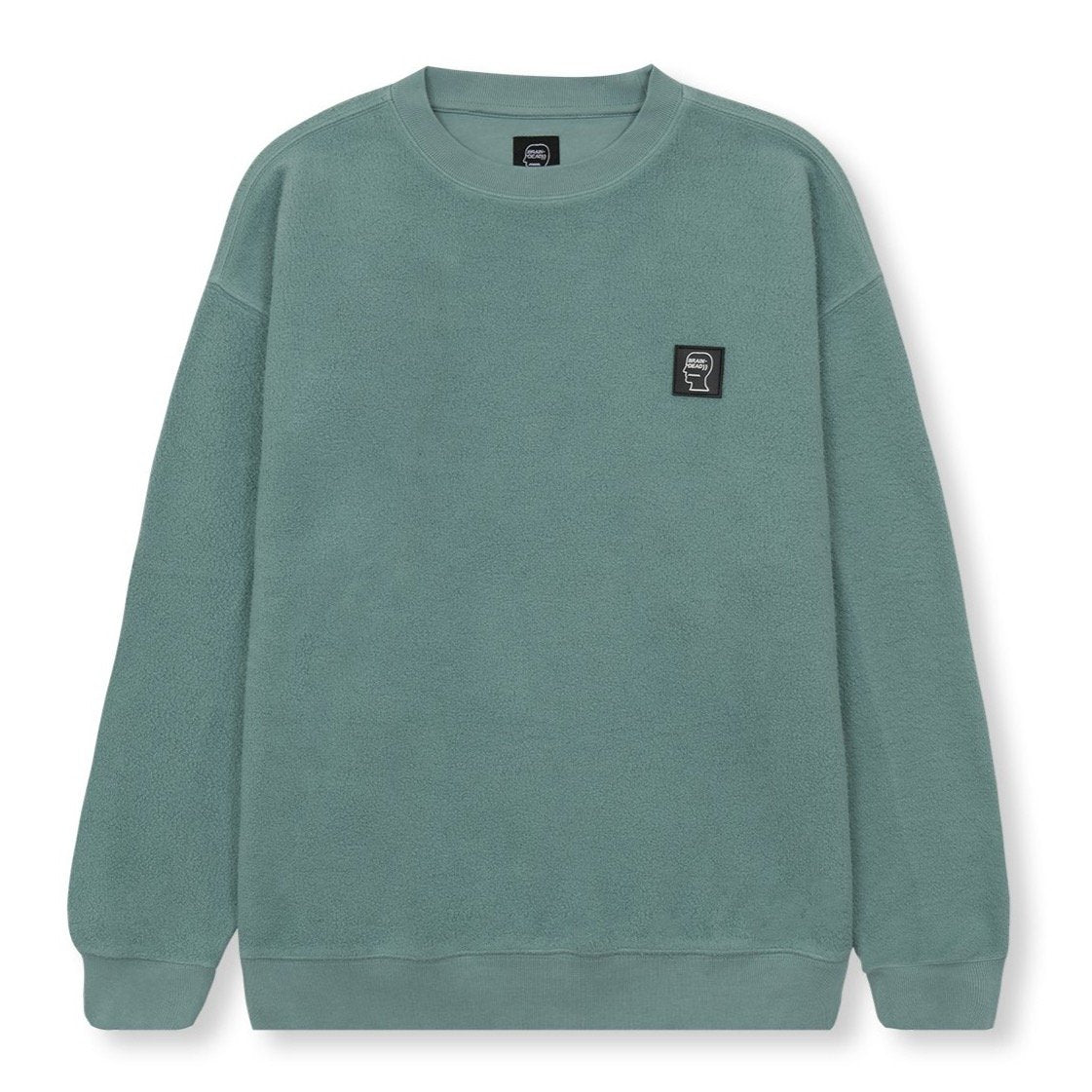 Brain Dead Reverse Fleece Sweatshirt - Mint