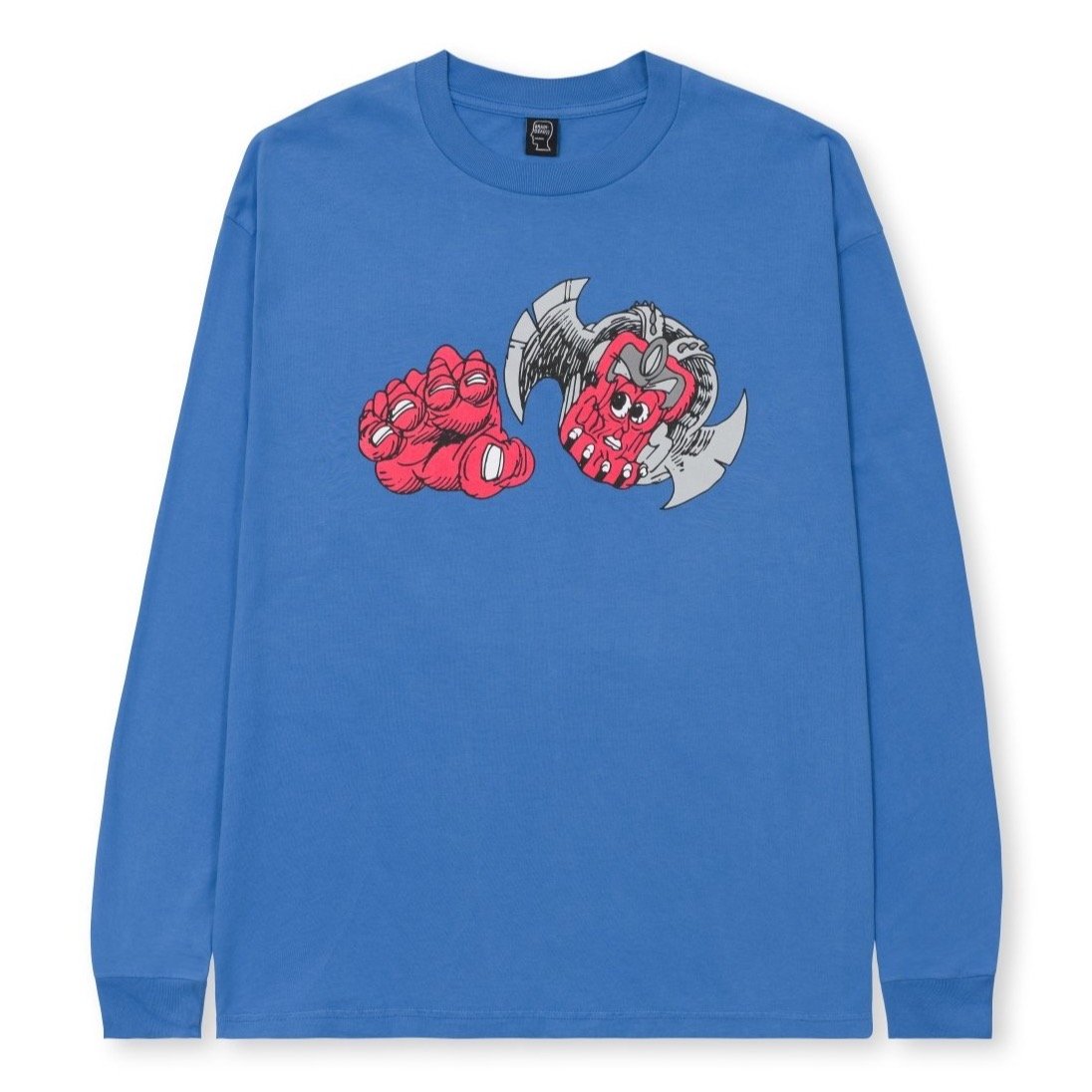 Brain Dead Summoner LS T-Shirt - China Blue