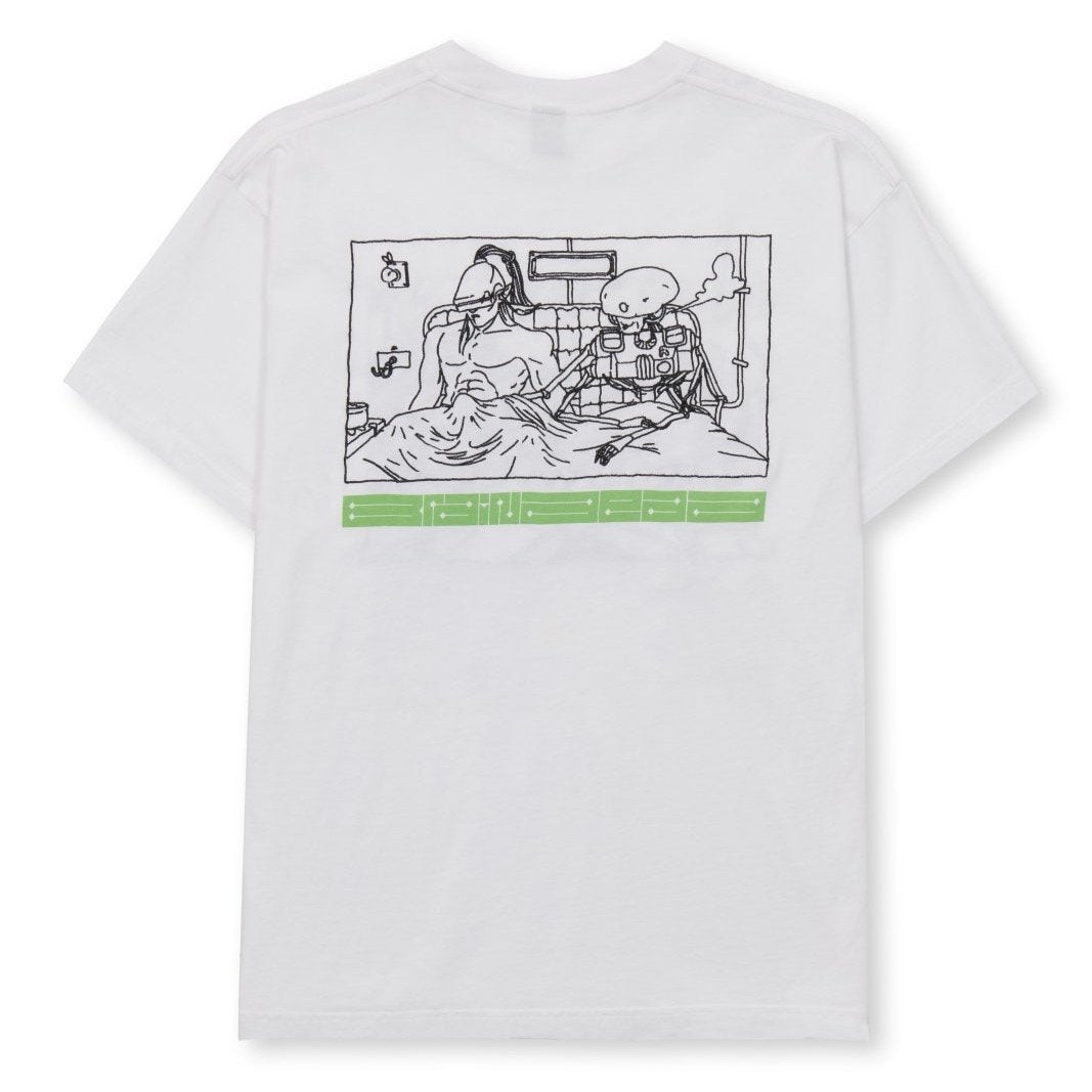 Brain Dead Biorhythms T-Shirt - White