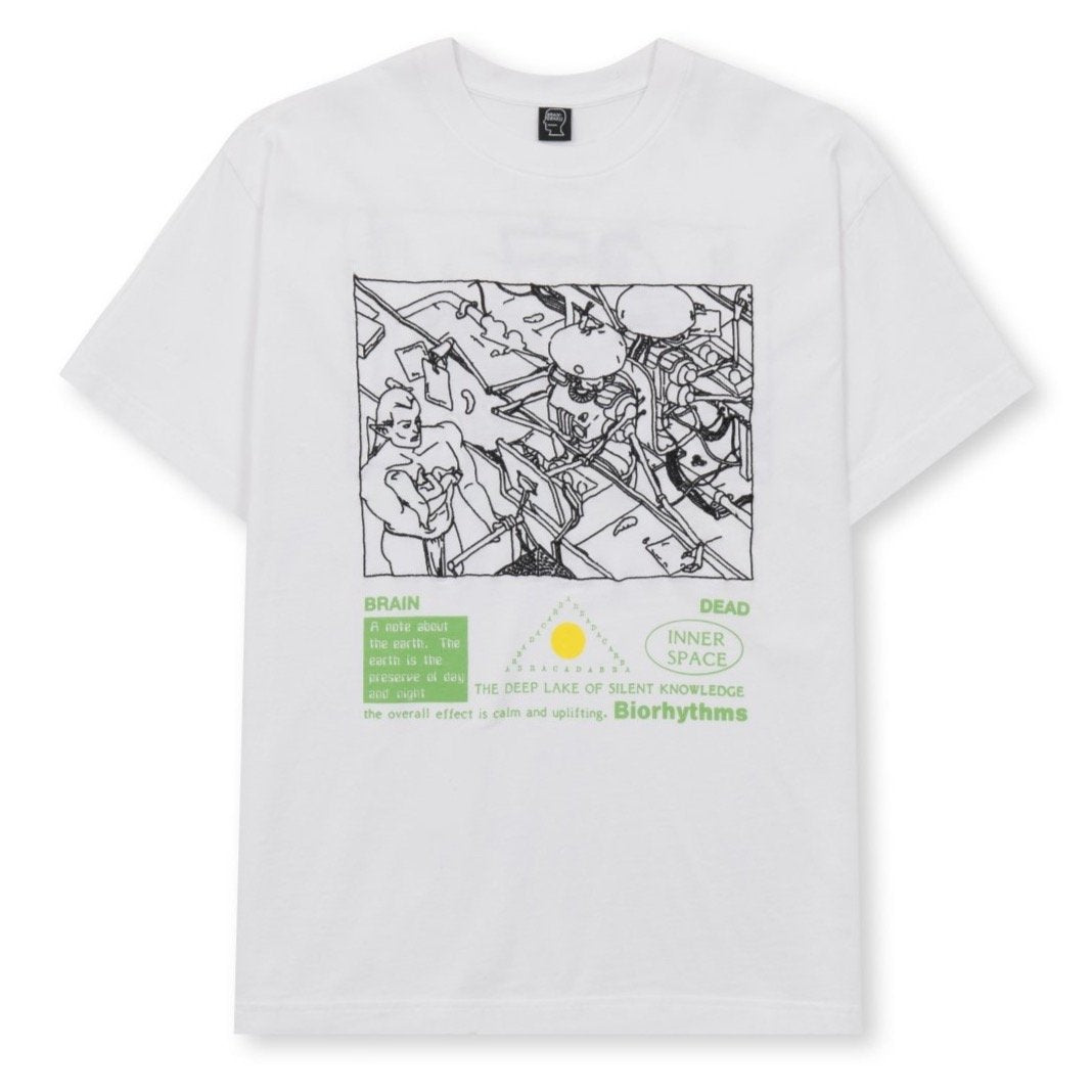 Brain Dead Biorhythms T-Shirt - White