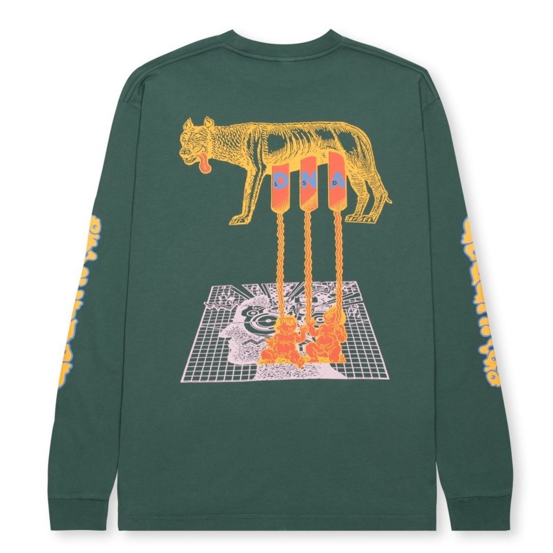Brain Dead DNA L/S T-Shirt - Foregreen