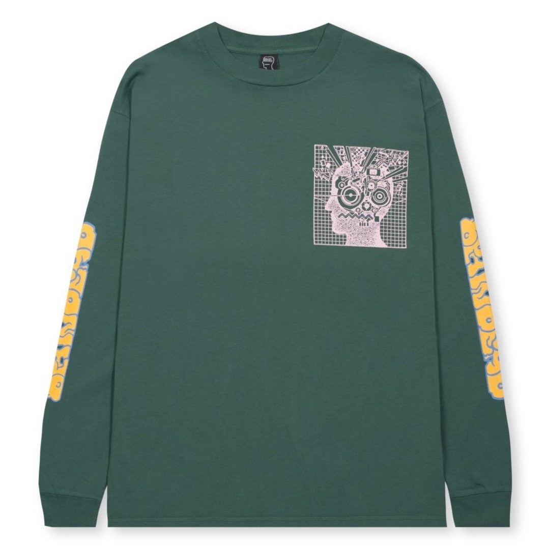 Brain Dead DNA L/S T-Shirt - Foregreen