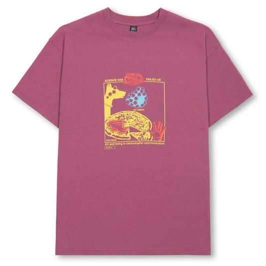 Brain Dead Failed Science T-Shirt - Washed Pink