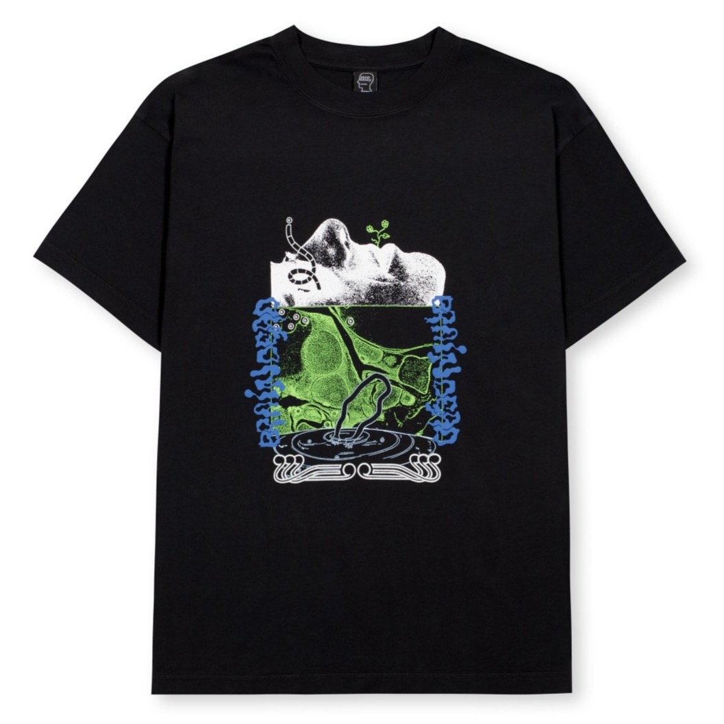 Brain Dead Human Growth T-Shirt - Black