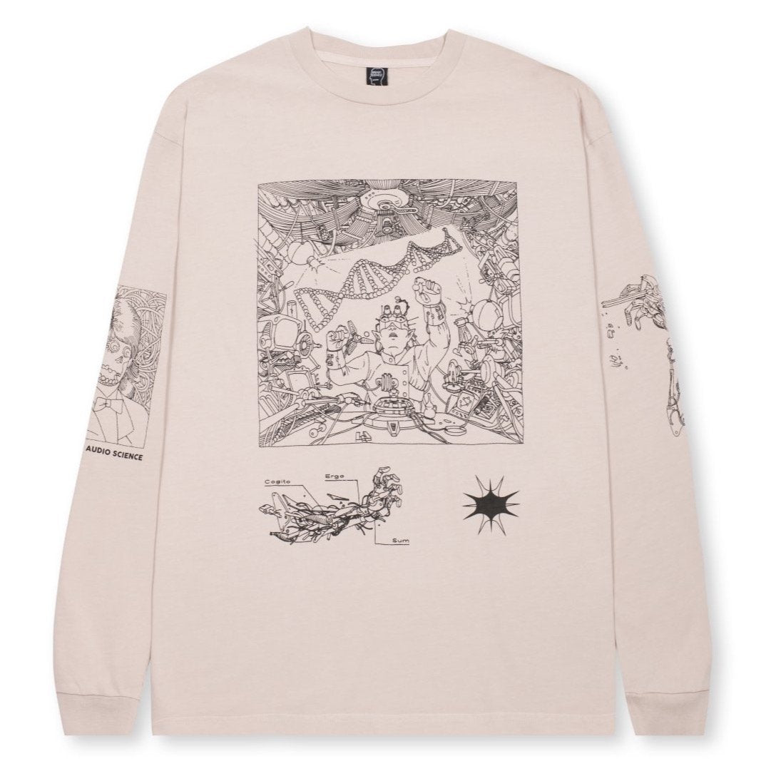 Brain Dead Motherboard L/S T-Shirt - Tan