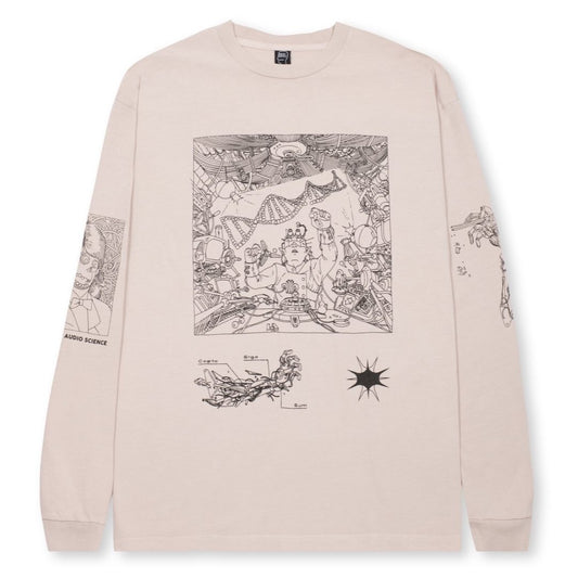 Brain Dead Motherboard L/S T-Shirt - Tan