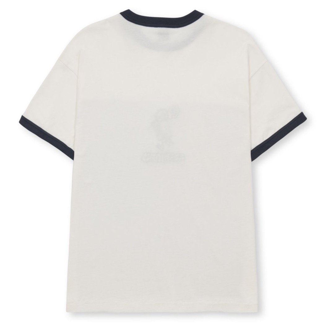 Brain Dead Barbarian Ringer T-Shirt - White