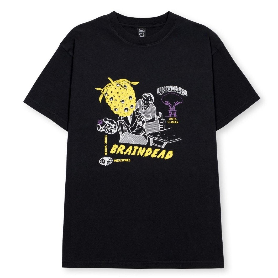 Brain Dead Universal Anti Climax T-Shirt - Black