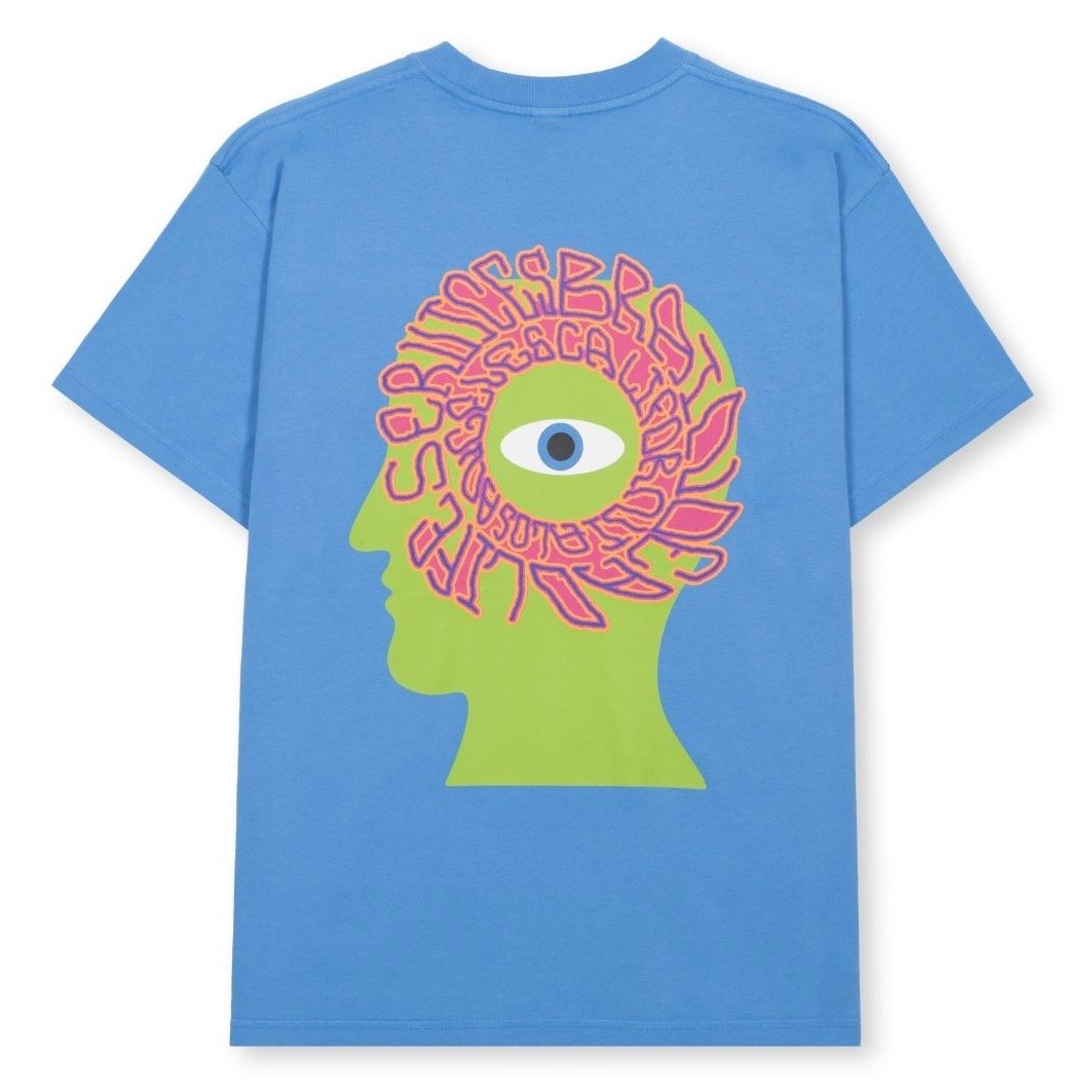 Brain Dead Wide Eye T-Shirt - China Blue