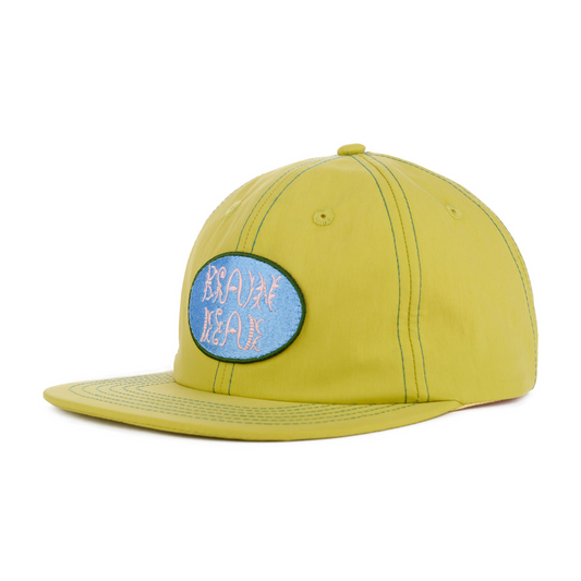 Brain Dead Bugs Lyfe 6 Panel Cap - Mustard