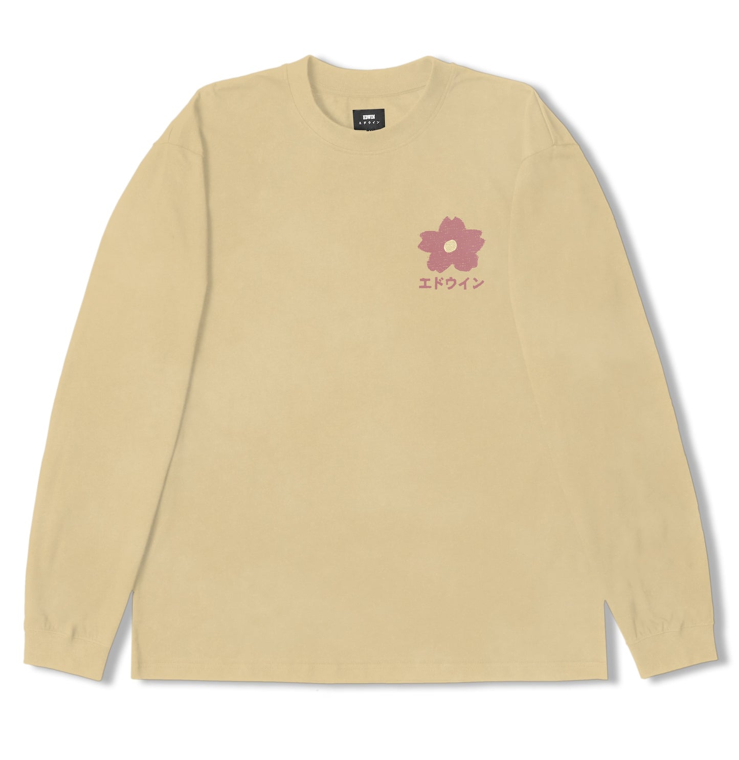 Edwin Hanadorobo IV LS T-Shirt - Natural