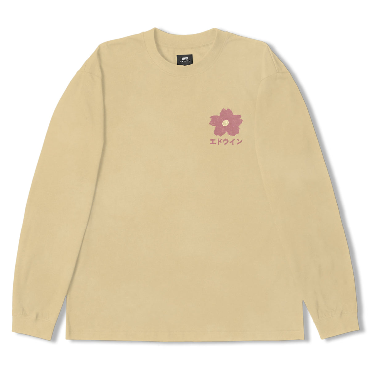 Edwin Hanadorobo IV LS T-Shirt - Natural