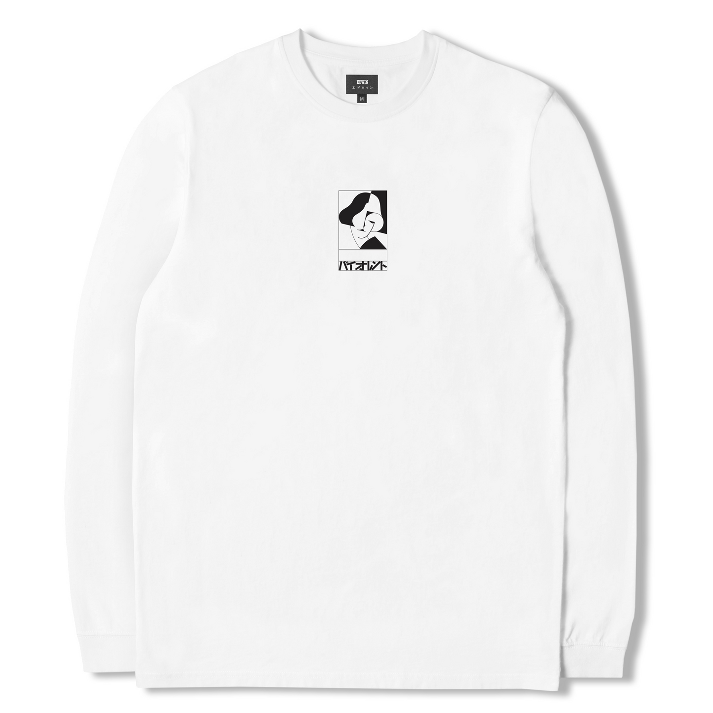 Edwin Violent Utsukushi L/S T-Shirt - White