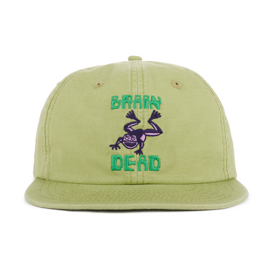 Brain Dead Toadman 6 Panel Cap - Apple