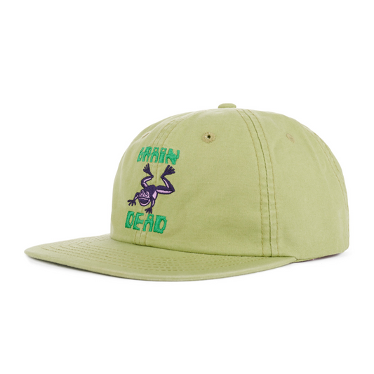 Brain Dead Toadman 6 Panel Cap - Apple