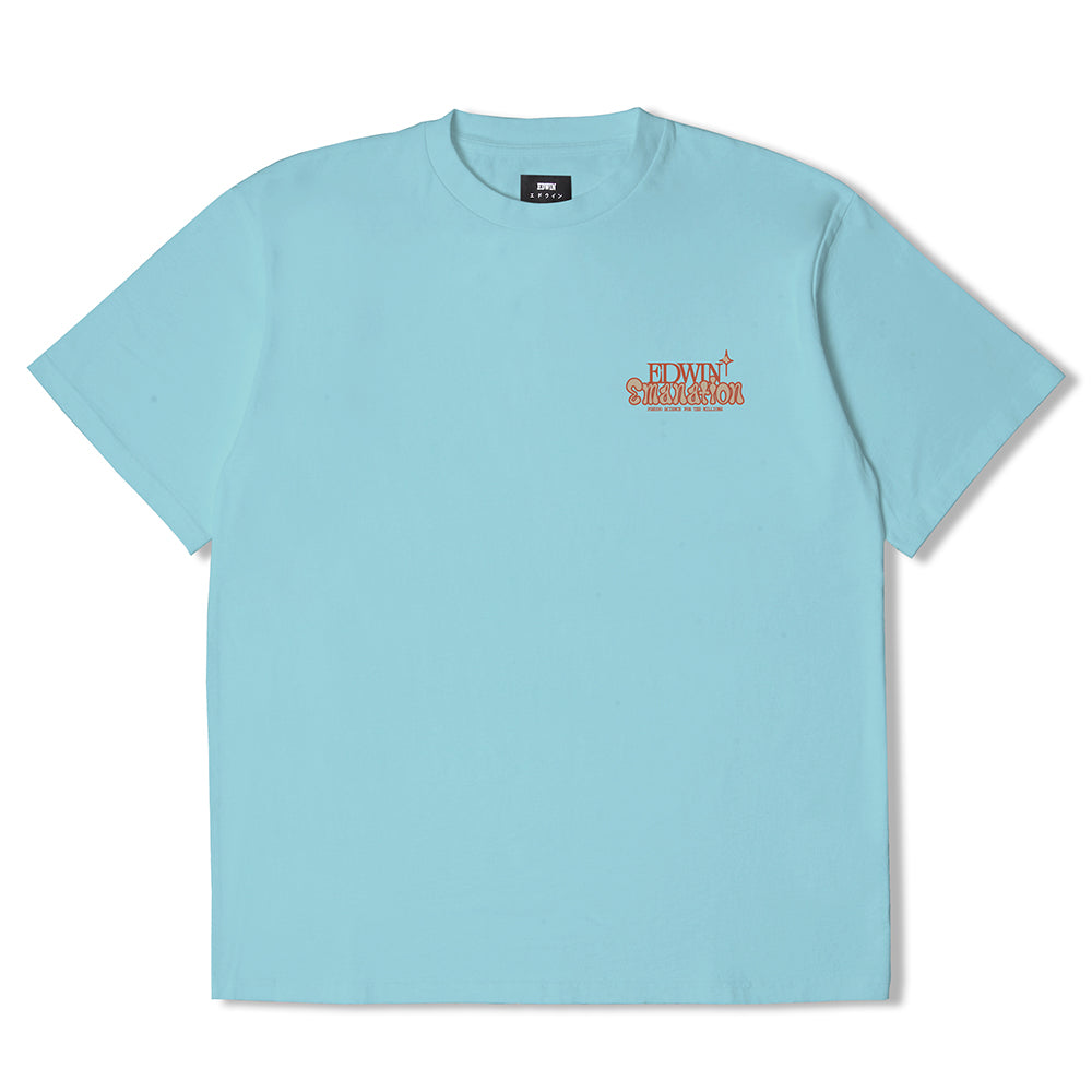 Edwin Emanation T-Shirt - Sky Blue