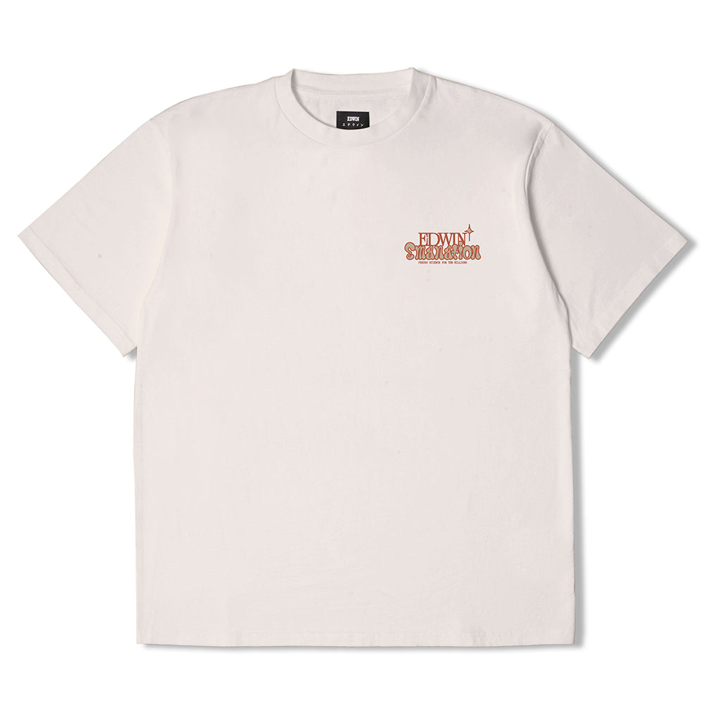 Edwin Emanation T-Shirt - Whisper White