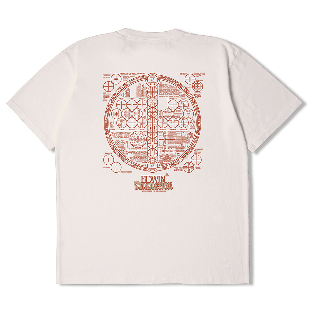 Edwin Emanation T-Shirt - Whisper White