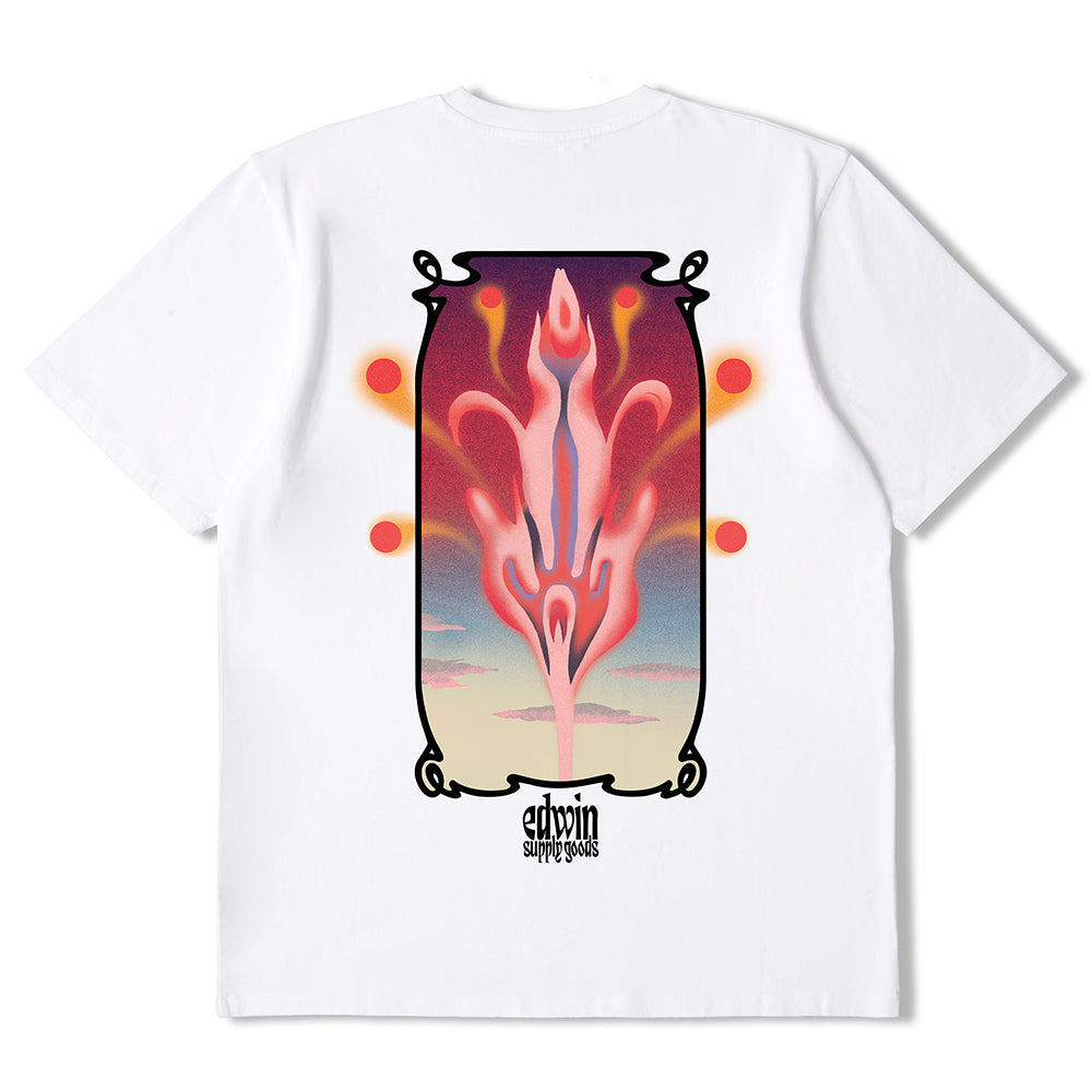 Edwin Hana No Shita T-Shirt - White