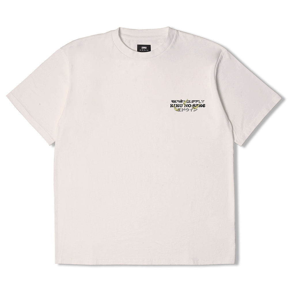 Edwin Kiku No Sake T-Shirt - Whisper White