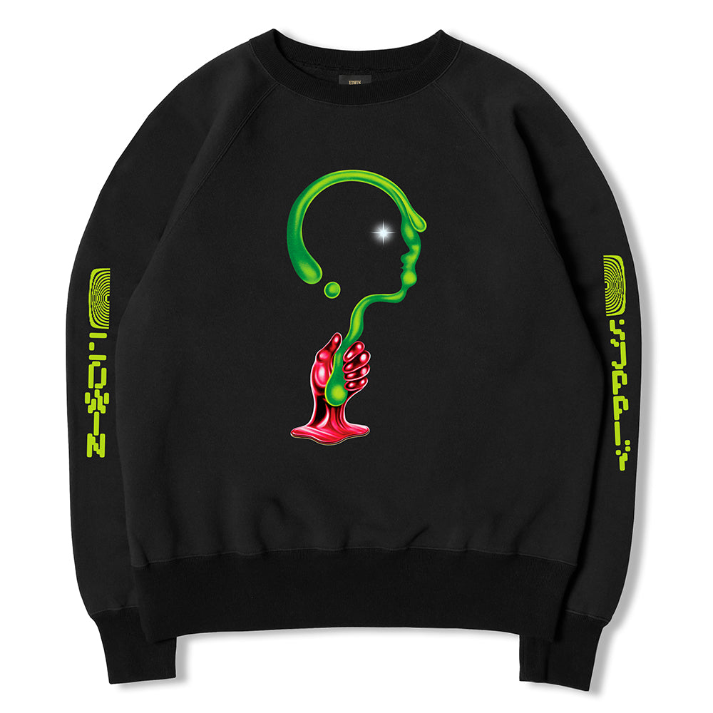 Edwin x Robert Beatty Sweat - Black Garment Washed