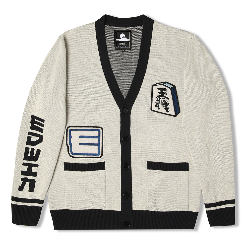 Edwin Shogi Cardigan - Off White