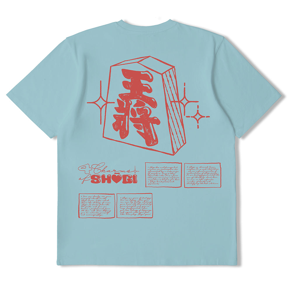 Edwin Shogi T-Shirt - Sky Blue