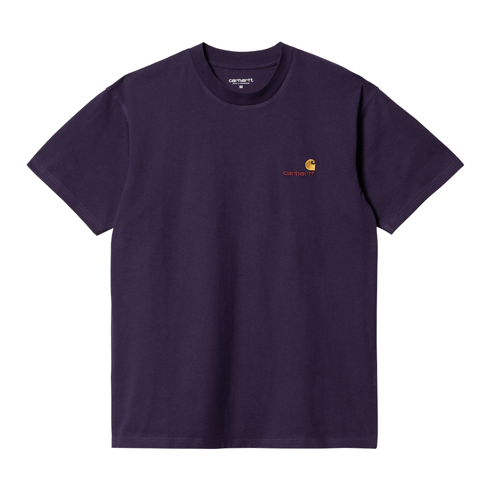 Carhartt WIP American Script T-Shirt - Cassis