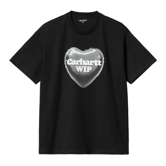 SS Heart Balloon T-Shirt - Black