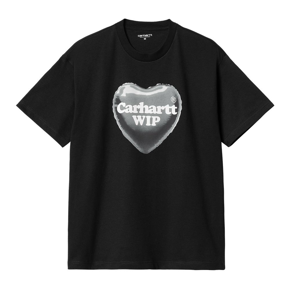 SS Heart Balloon T-Shirt - Black