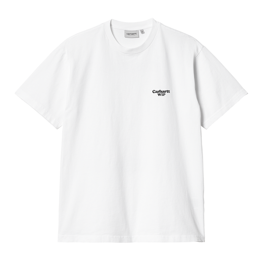 SS Paisley T-Shirt - White Black