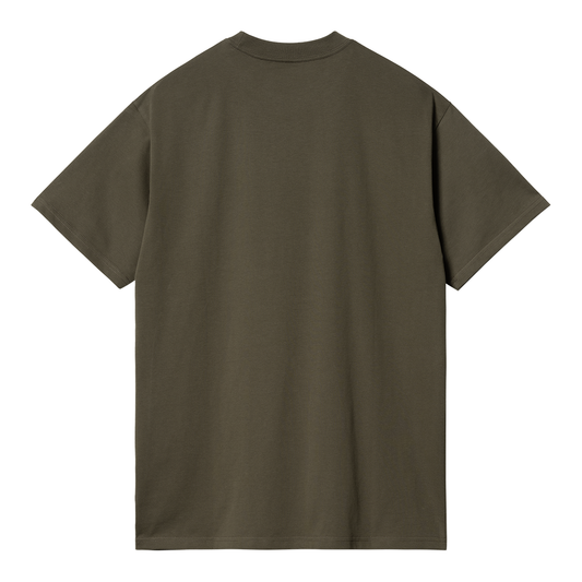 Carhartt WIP Script Embroidery T-Shirt - Cypress Black