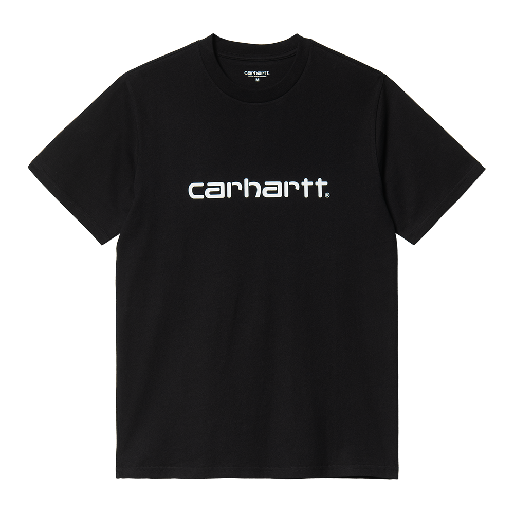 Carhartt WIP Script T-Shirt - Black White