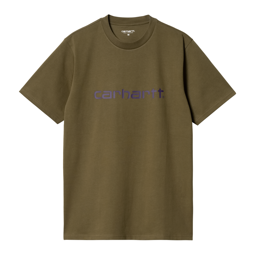 Carhartt WIP Script T-Shirt - Highland Cassis