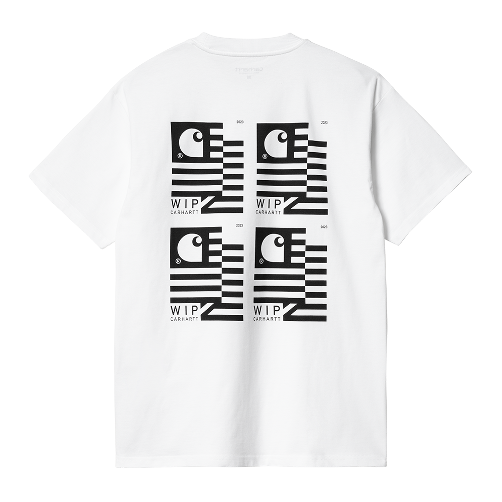 SS Stamp State T-Shirt - Blue Grey