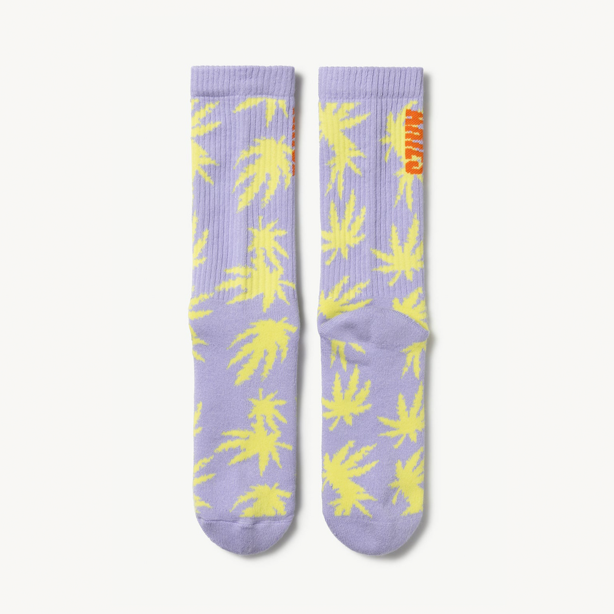 Aries Arise Weed Socks - Lilac