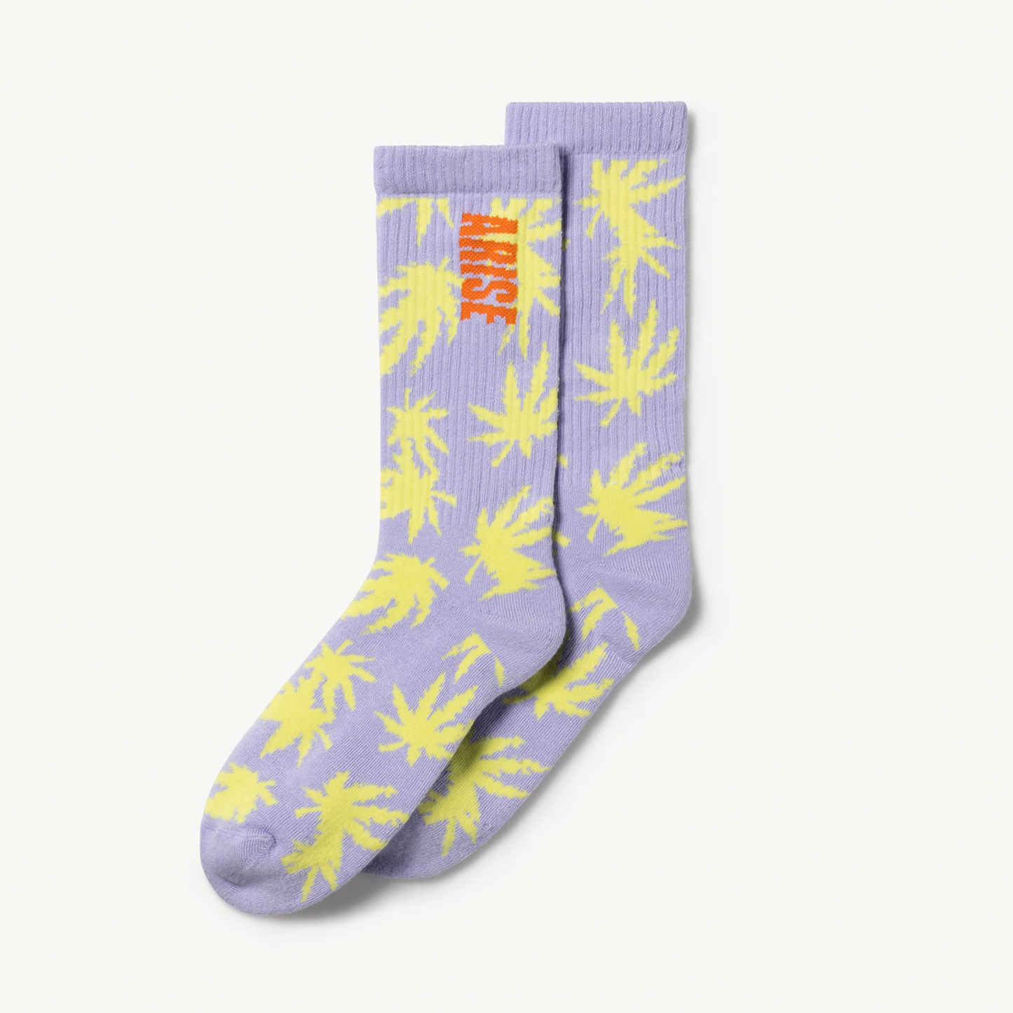 Aries Arise Weed Socks - Lilac