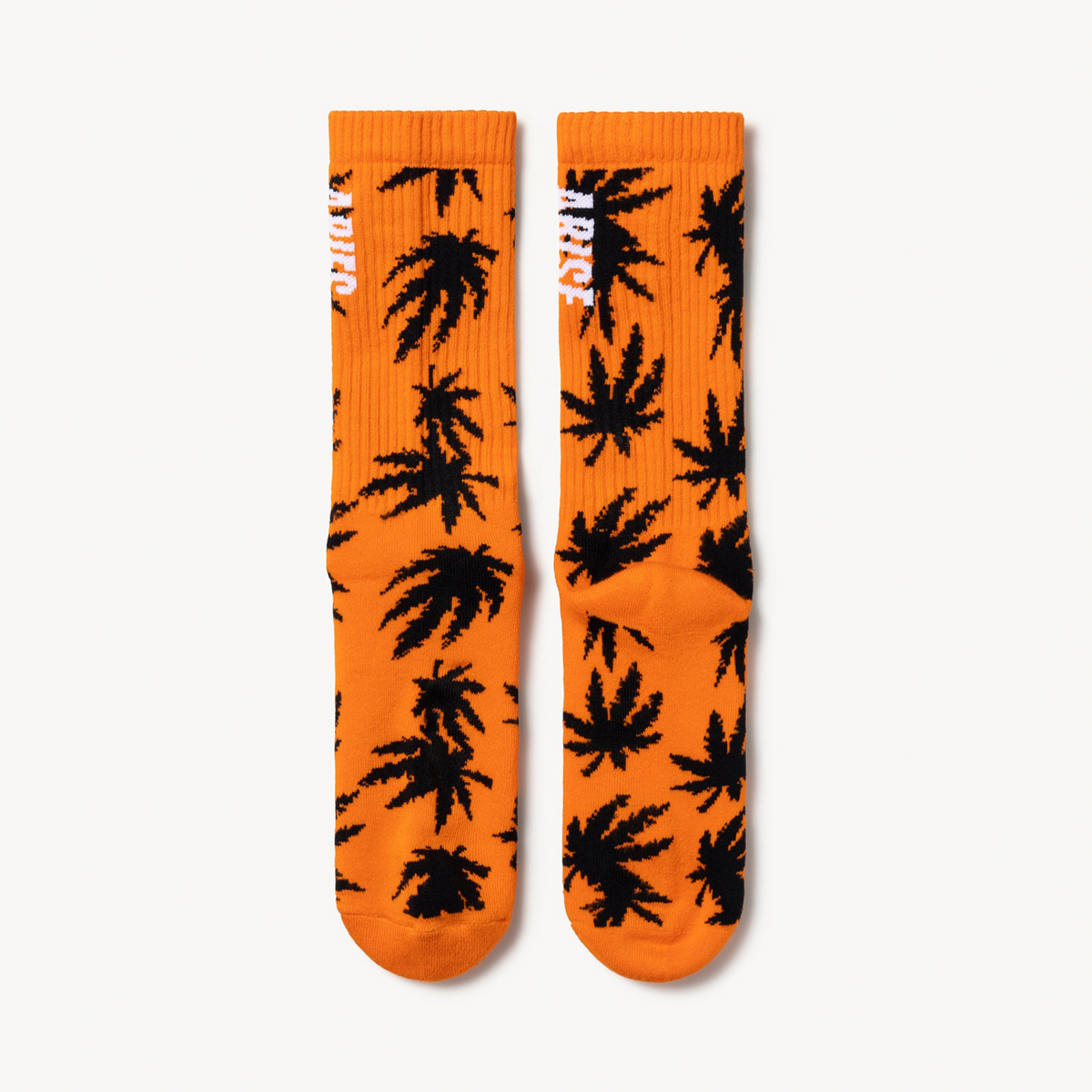 Aries Arise Weed Socks - Orange