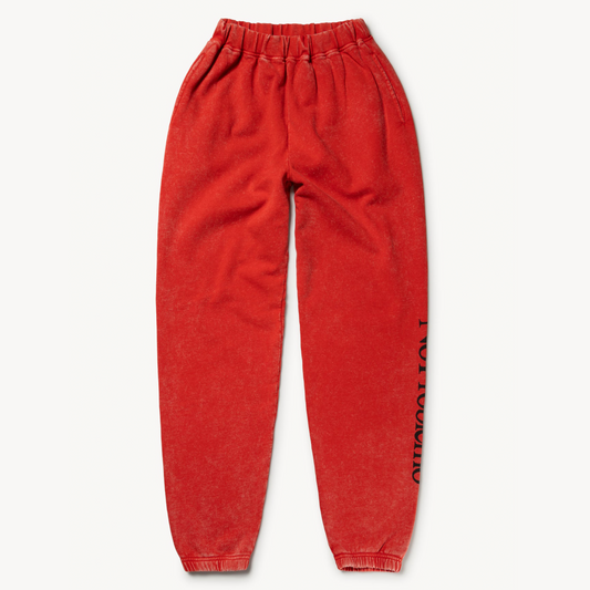 Aries Arise No Problemo Sweatpant - Red