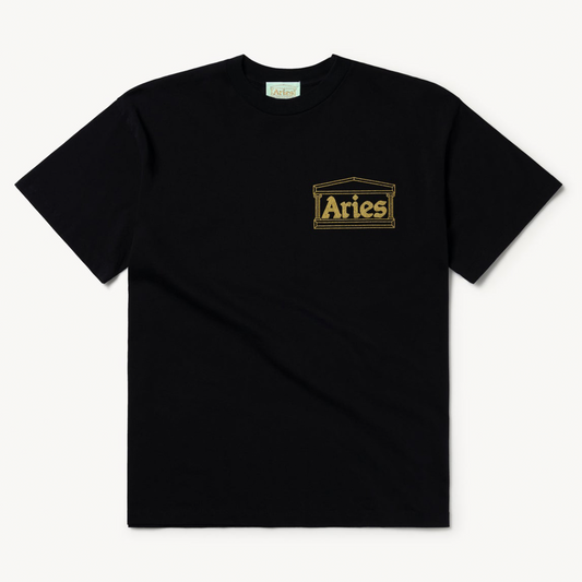 Aries Arise Temple T-Shirt - Black