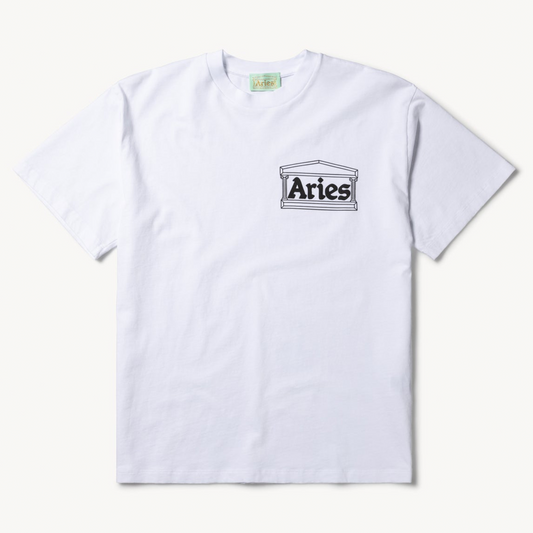 Aries Arise Temple T-Shirt - White