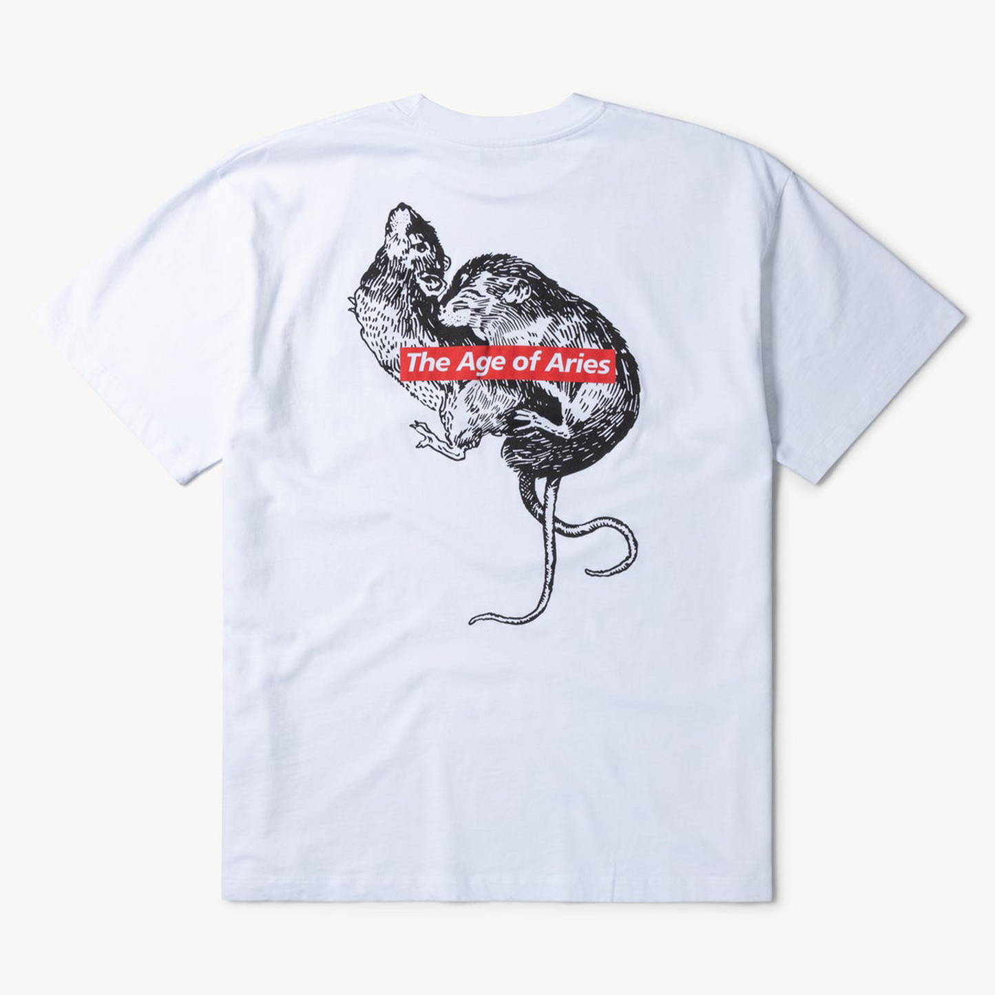 Aries Arise Love Rat T-Shirt - White