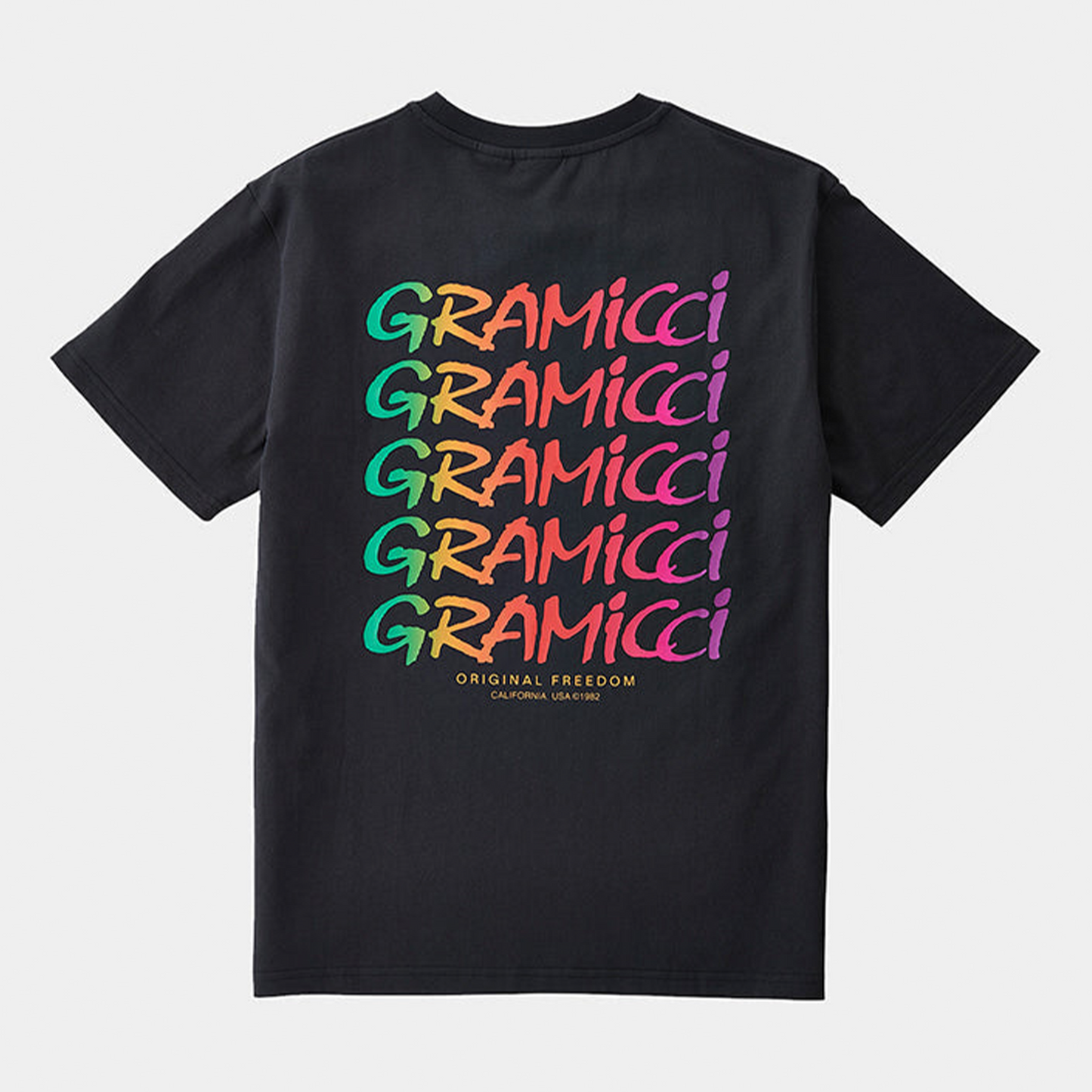 Gramicci Stacked T-Shirt - Black