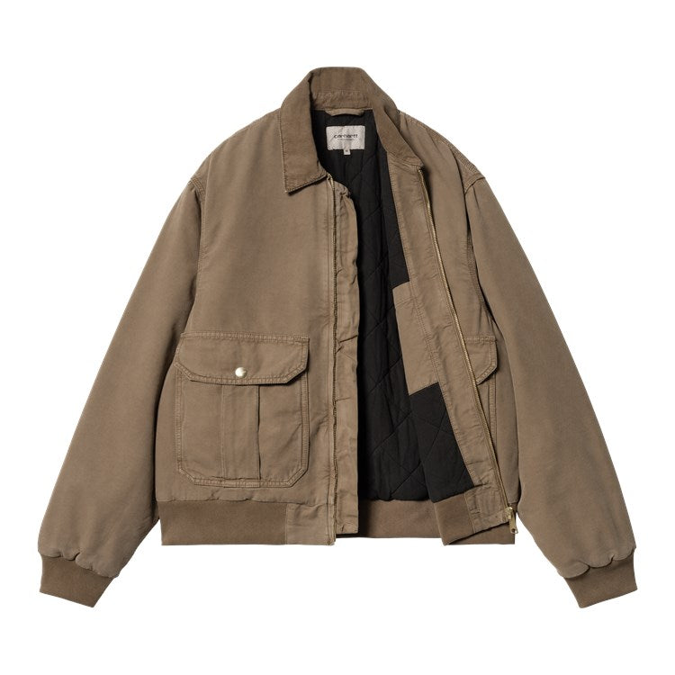 Carhartt WIP Stanton Jacket - Chocolate Stone Dyed