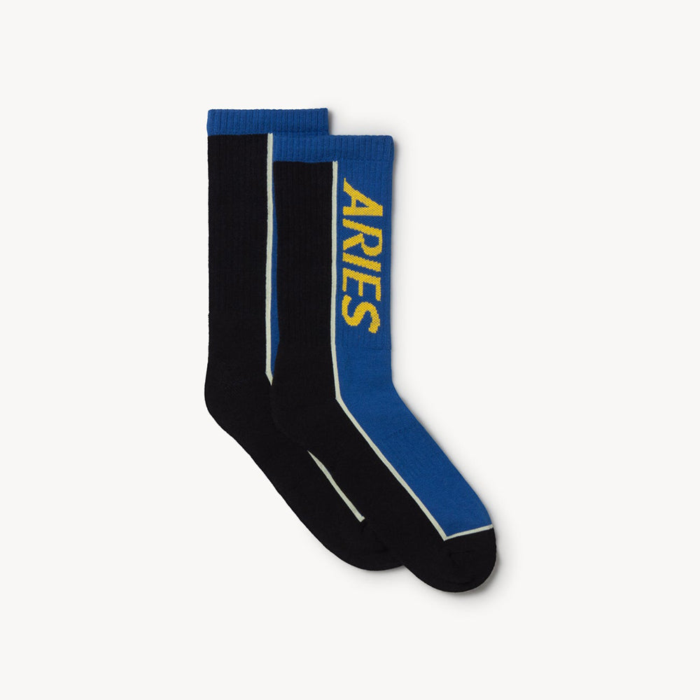 Aries Arise Credit Card Socks - Blue