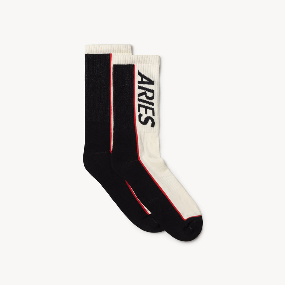 Aries Arise Credit Card Socks - Alabaster